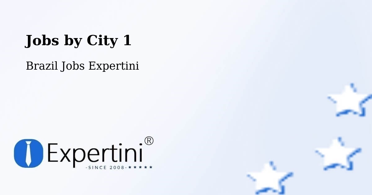 City Jobs in Brazil - Expertini