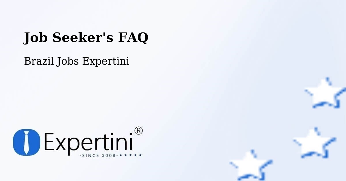 Job Seeker FAQ – Ilhéus - Brazil Jobs Expertini